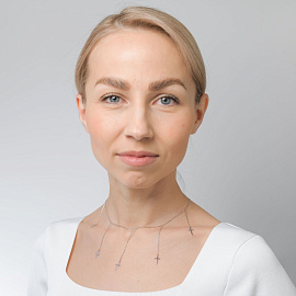 Колье 9321053-00245 серебро Крест_1