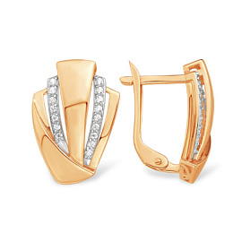 Серьги С13221542 золото