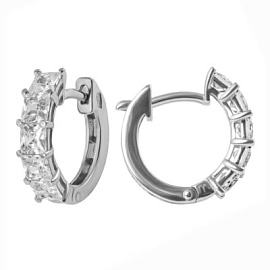 Серьги конго СПР5200К серебро