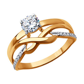 Кольцо 019462 золото