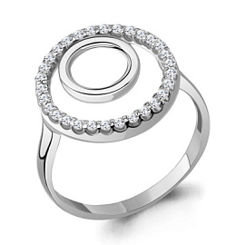 Кольцо 67938А.5 серебро