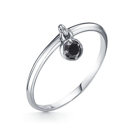 Кольцо к22047-03 серебро