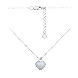Колье 8367405417-9-45-10 серебро Сердце