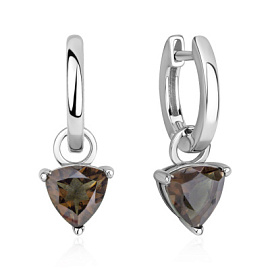 Серьги подвесные 2340105535 серебро