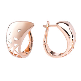 Серьги 108-209784 золото