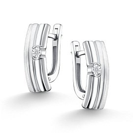 Серьги 02-5108.000Б-00 серебро