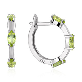 Серьги 2340135554 серебро Колечки