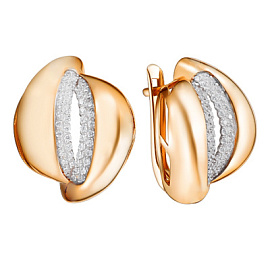 Серьги кл4513а-01 золото