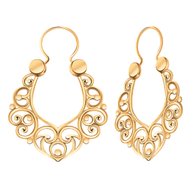 Серьги 20708 золото