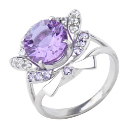 Кольцо 1536 серебро