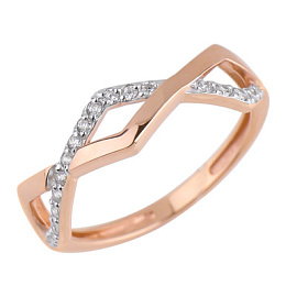 Кольцо фаланговое 24752 золото