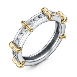 Кольцо с110619 серебро