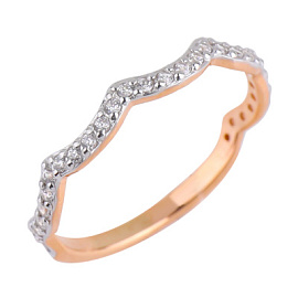 Кольцо фаланговое 23298 золото