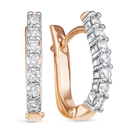 Серьги 3492-210 золото