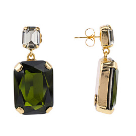 Серьги подвесные 002.02.00857 ювелирный сплав