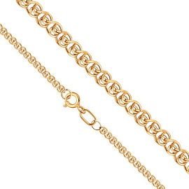 Браслет классический БПЛВ10512040              золото Пустотелый