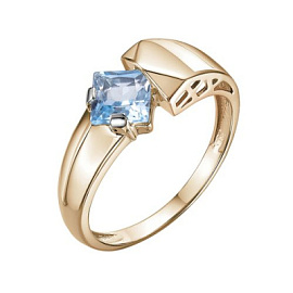 Кольцо К222-6308Т золото