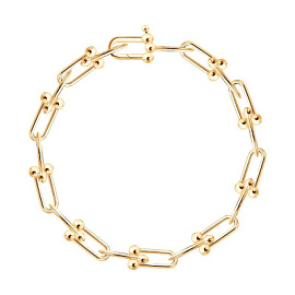 Браслет 051617 золото Тиффани узел