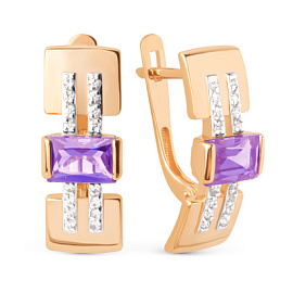 Серьги 023942-1342 золото