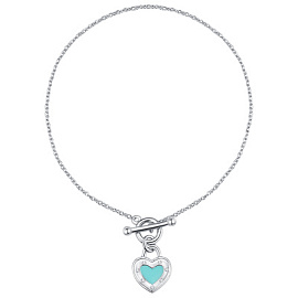 Браслет MCB28 серебро Тиффани Сердце