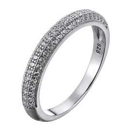 Кольцо дорожка LLR387 серебро Дорожка