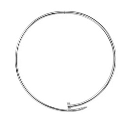 Колье 701261440 ювелирный сплав Картье Гвоздь