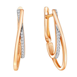 Серьги 04-62-0569-00 золото