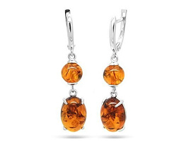 Серьги подвесные 627175 серебро