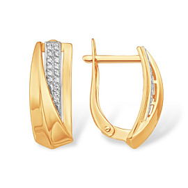 Серьги С13221474 золото Дорожка