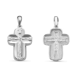Крест христианский с080580 серебро Полновесный