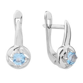 Серьги С-0263 топ серебро