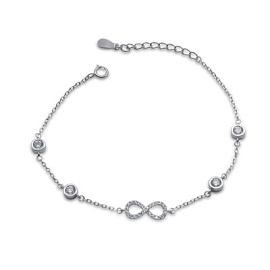 Браслет 041277517a серебро Бесконечность