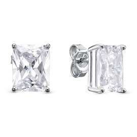 Серьги пусеты 12-10-01188-41-00 серебро