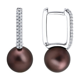 Серьги 94-120-00090-1 серебро