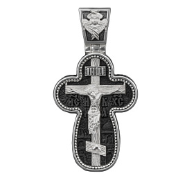Крест христианский 385920-50 серебро Архангел Михаил