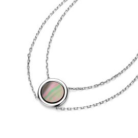 Колье 06-4258.00ПЧ-00 серебро