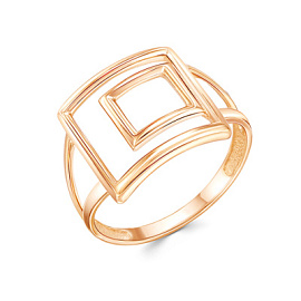 Кольцо 00-61-0051-00 золото Геометрия