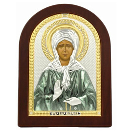 Икона 85440.4COL ювелирный сплав Святая Матрона 